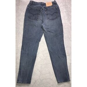 Vintage‎ Levis 512 Women's Jeans Size 13 Slim Fit 28x29 Tapered Leg Blue USA